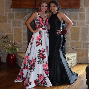 Jovani Floral Formal Dress